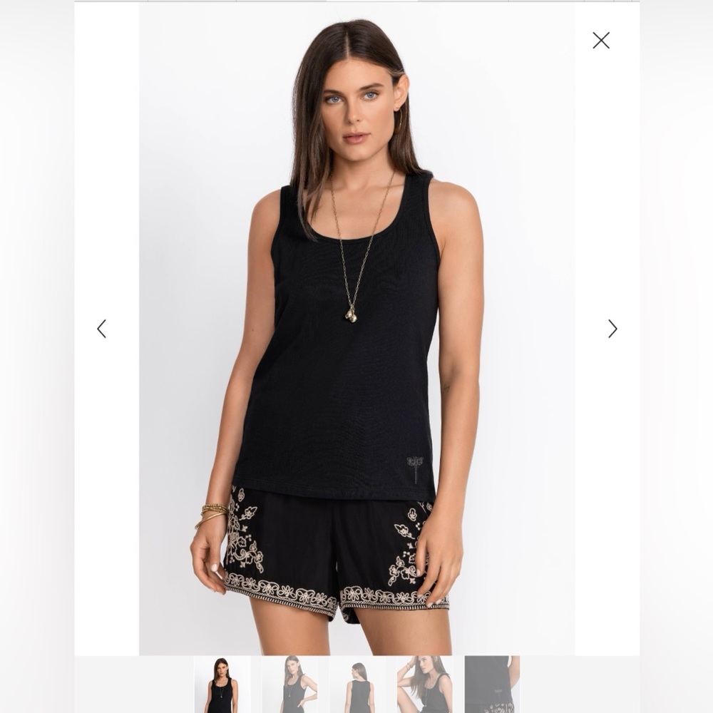 Johnny Was Organic Cotton Essential Tank